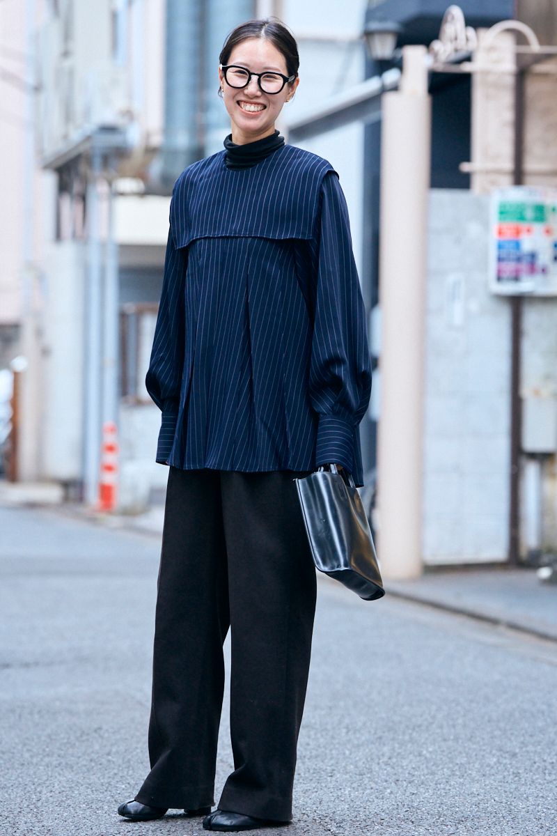 エンフォルドのブラウスコーディネート | 251123-1106-47 高津詩乃