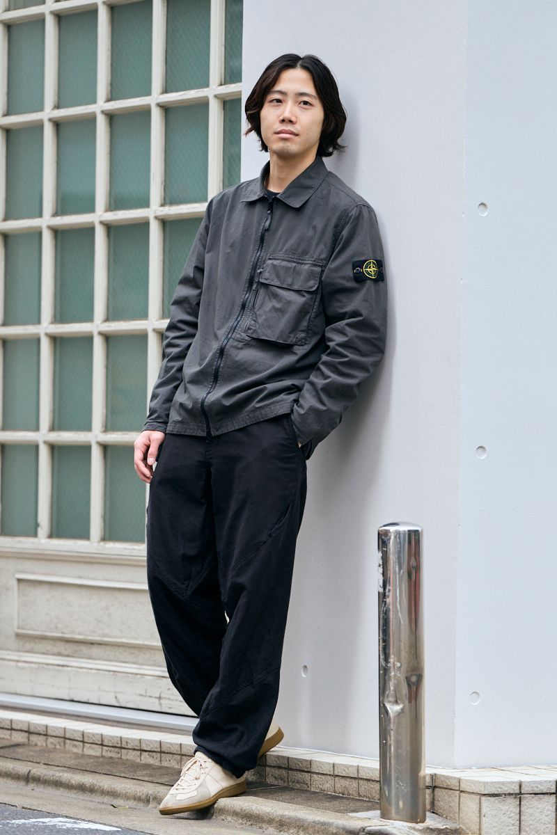 ストーンアイランドのジャケットコーディネート | 251123-1108-38 近藤詩多 2枚目の写真