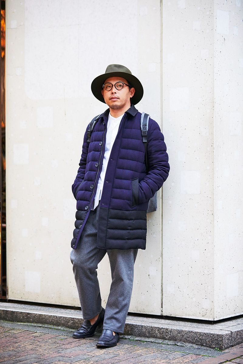 エトロのダウンは、これ1着で主役になれる華がある 斉藤 秀人