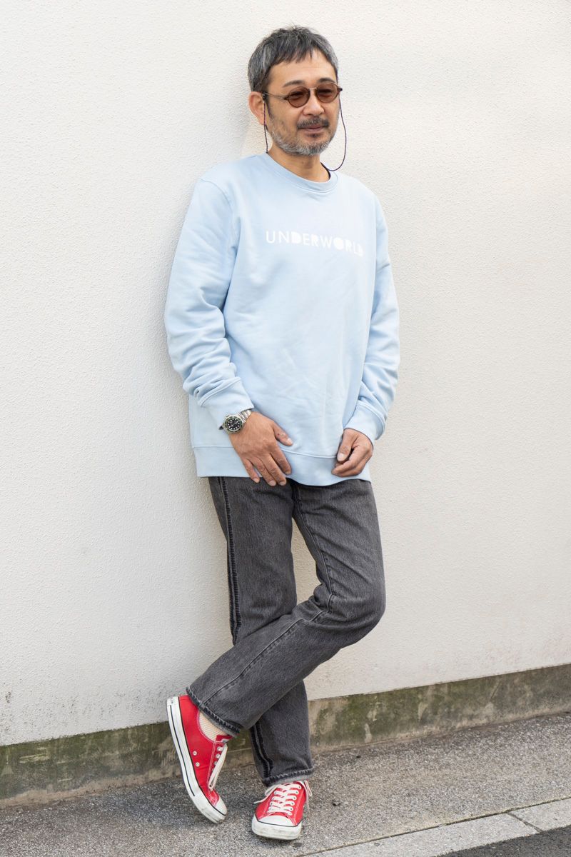 ノーブランドのスウェットコーディネート | 251123-1136-03 河津康太