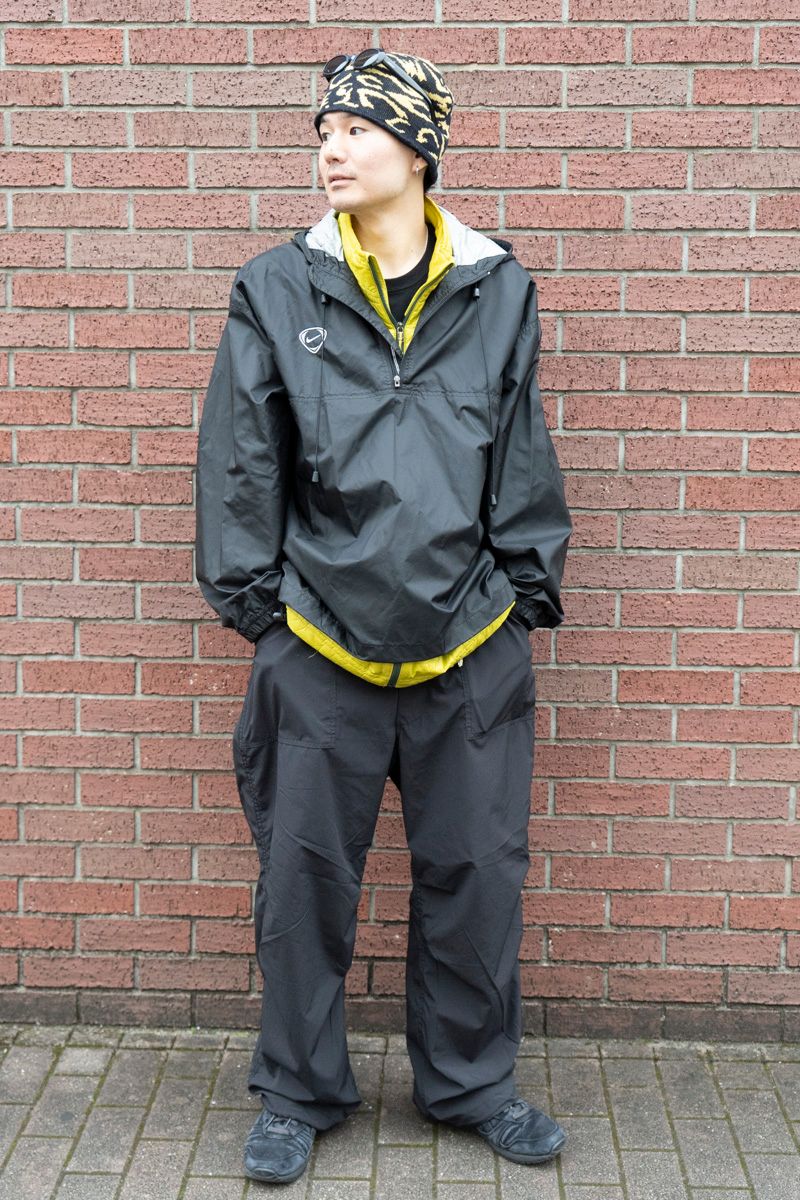 プルオーバー ナイキ  インナーダウン パタゴニア  パンツ エヌハリウッド  シューズ アシックス  帽子 古着  眼鏡 グッチ  ピアス ノーブランド  リング ノーブランド