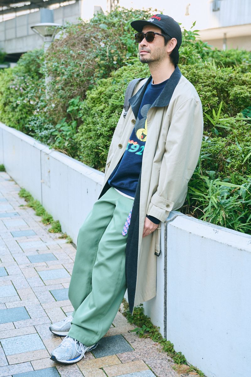 古着のコートコーディネート | 251124-0928-30 亀山 敬 2枚目の写真