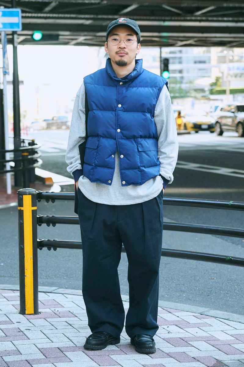 エルエルビーンのダウンベストコーディネート | 251124-0930-47 西村伸矢 3枚目の写真