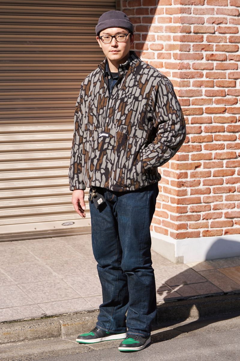 シュプリームのプルオーバーコーディネート | 251124-1005-15 おこめ 2枚目の写真