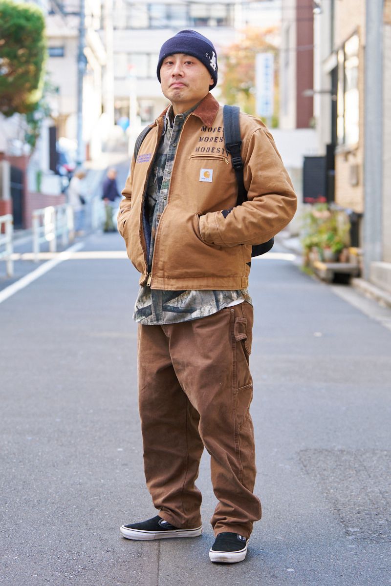 カーハートのジャケットコーディネート | 251124-1010-24 吉原智之 3枚目の写真