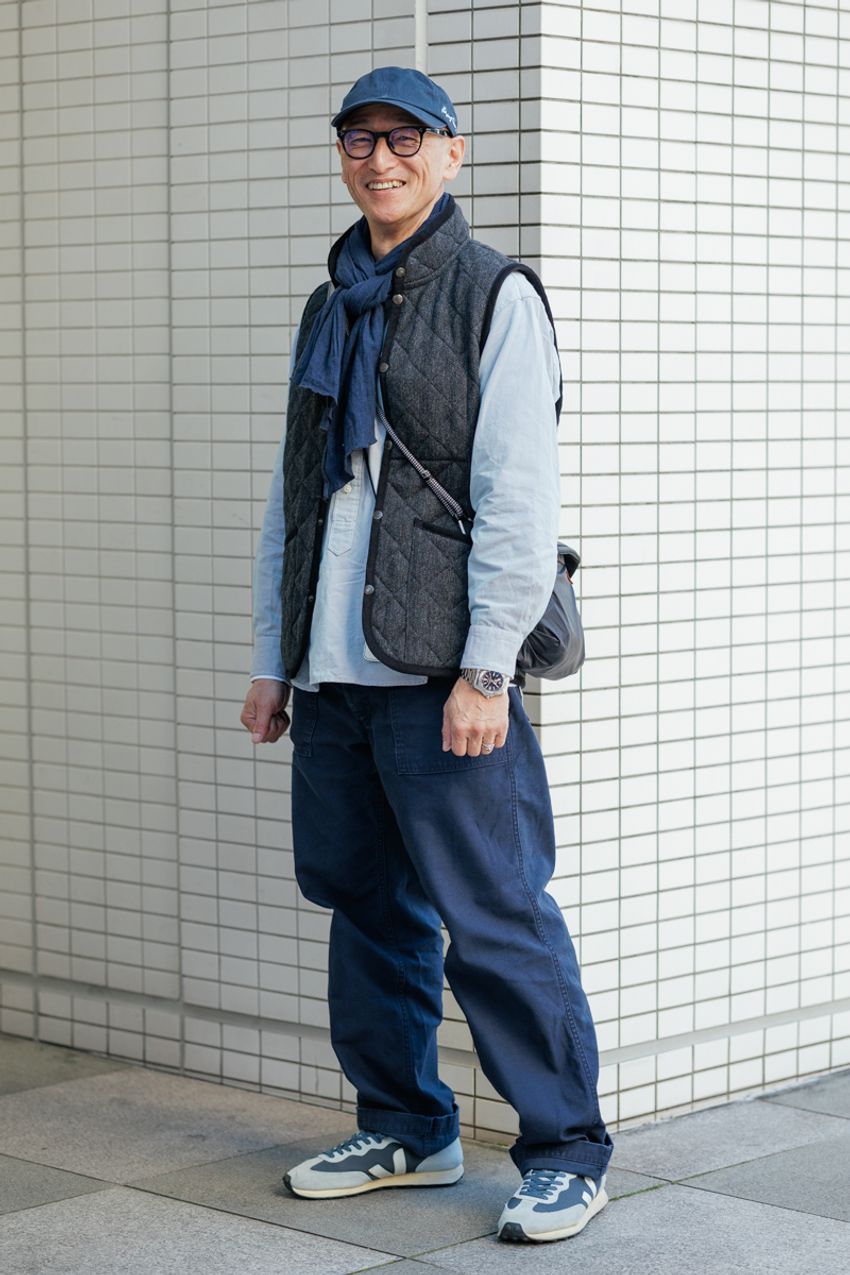 今冬は男女ともに「ダウンベスト」が人気！ 街角スナップに見るリアルクローズ5選 - 8枚目の画像