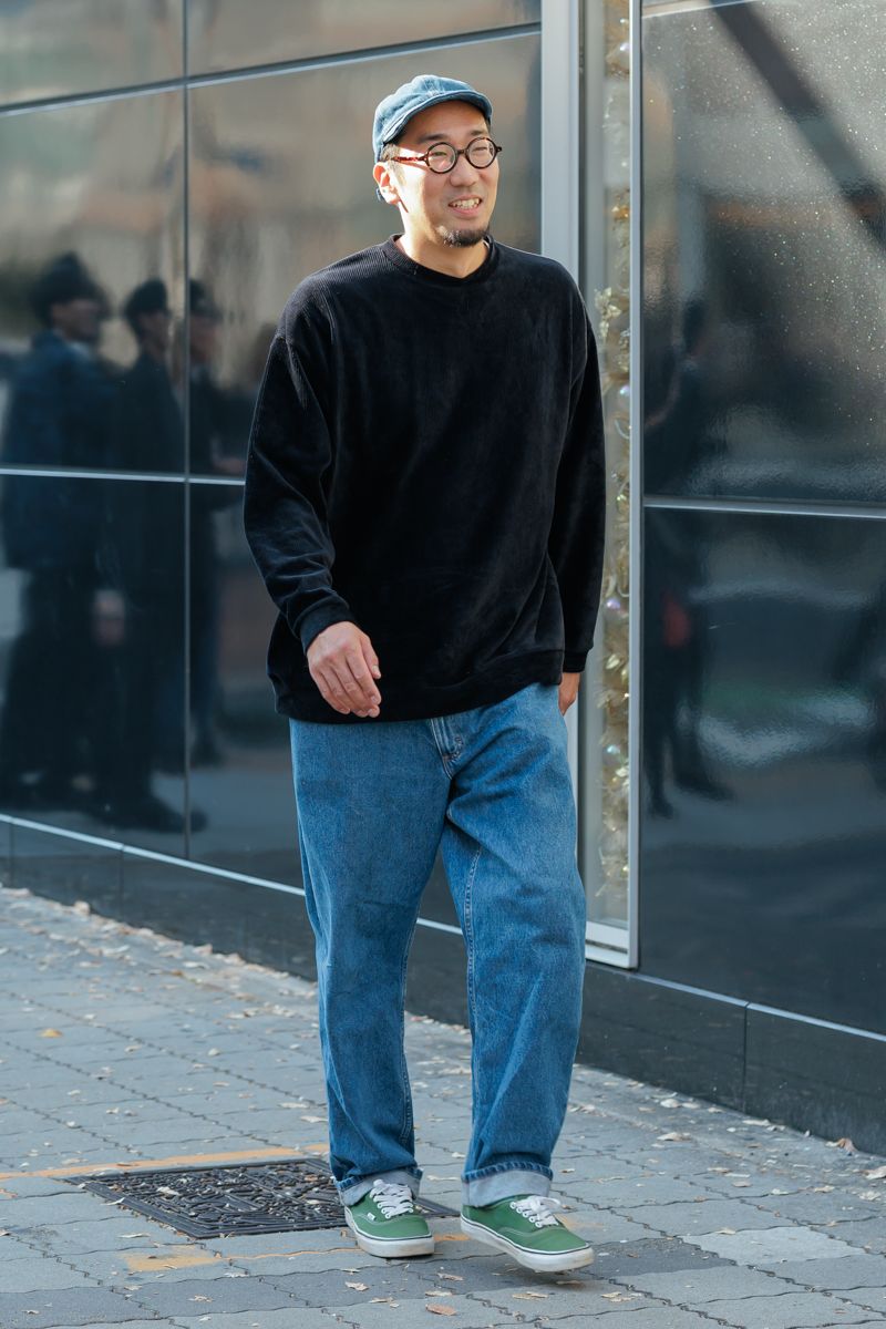 不明のスウェットコーディネート | 251124-1024-08 入山浩二 2枚目の写真