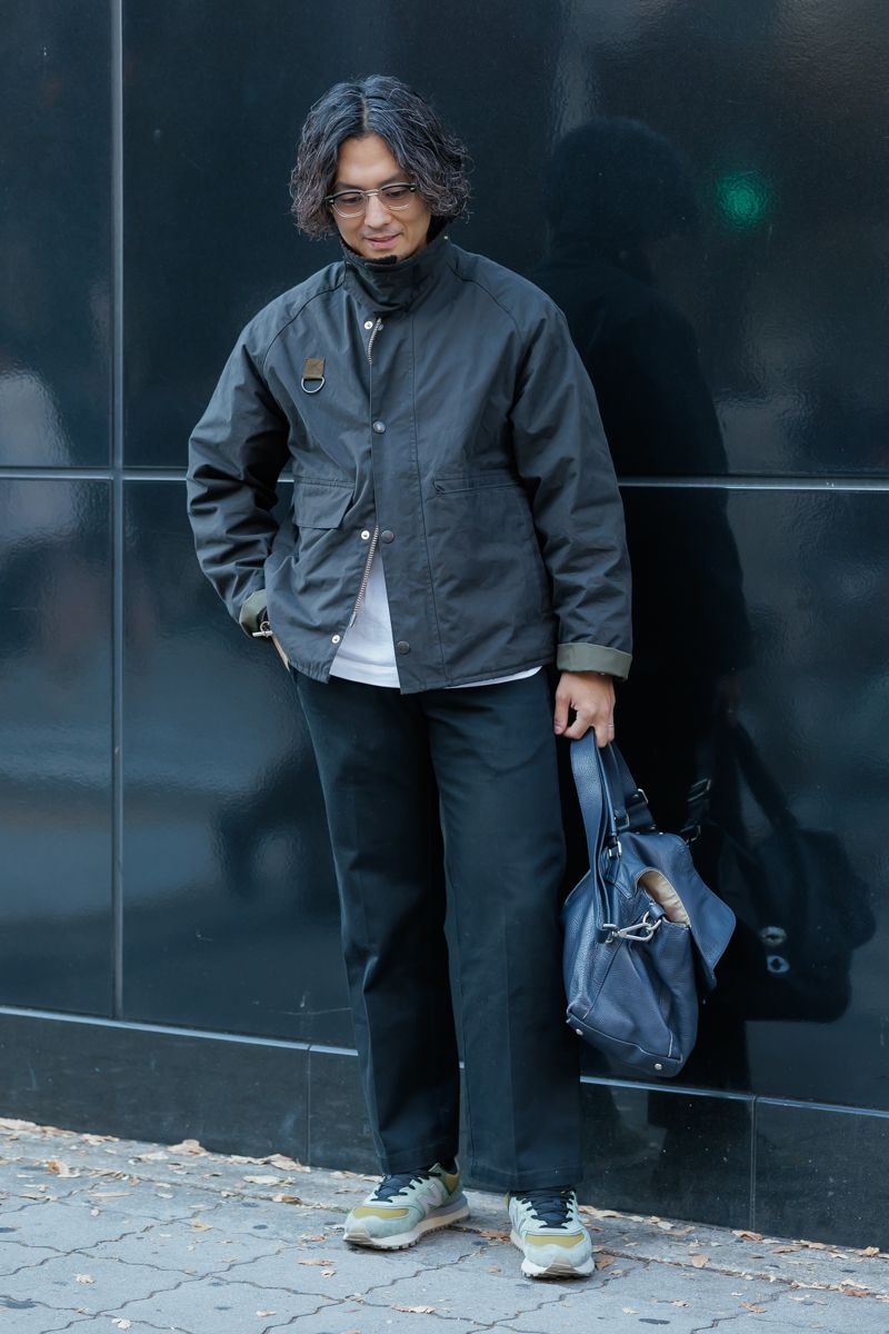 バブアー×マーカウェアのジャケットコーディネート | 251124-1101-27 りょう 2枚目の写真