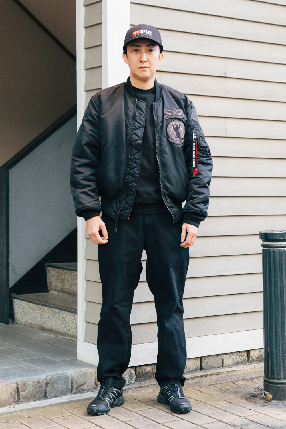 MA-1はカーキより