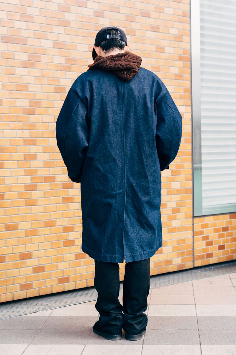 古着のコートコーディネート | 251124-1345-14 長谷川 真 4枚目の写真