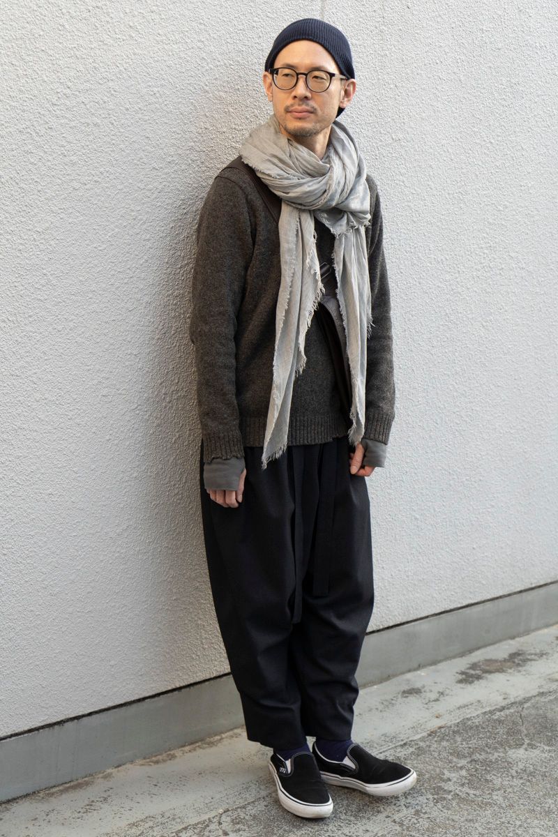 ナヤットのニットコーディネート | 251124-1409-26 萩山哲也