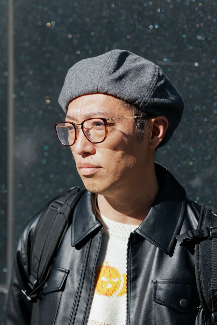 【レザージャケット×デニム】王道スタイルに変化を加えた5人のテクニックをスナップで - 6枚目の画像