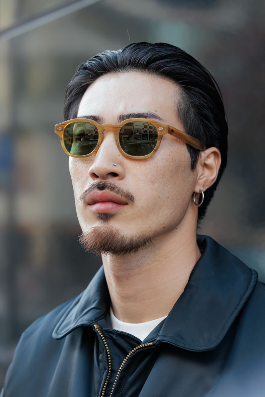 フライトジャケットを今っぽく。街角で見つけた5人から着こなしヒントを探る！ - 9枚目の画像