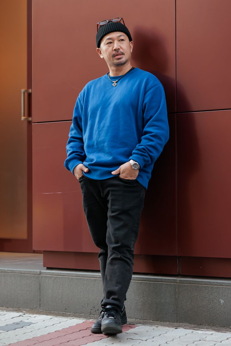 ジーユーのスウェットコーディネート | 251126-1703-14 浦田久嵩 2枚目の写真