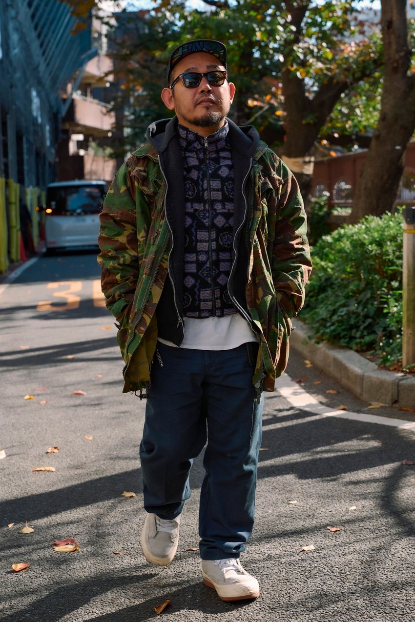 MA-1、M-65…… “ミリタリーアウター”人気は今季も健在！今っぽく着こなした街角の5名 - 8枚目の画像