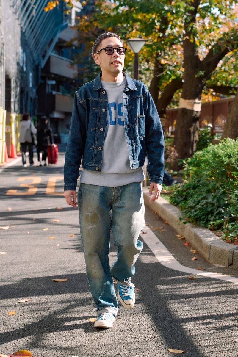 リーバイスのGジャンコーディネート | 251209-1005-07 おかのふみとし 2枚目の写真