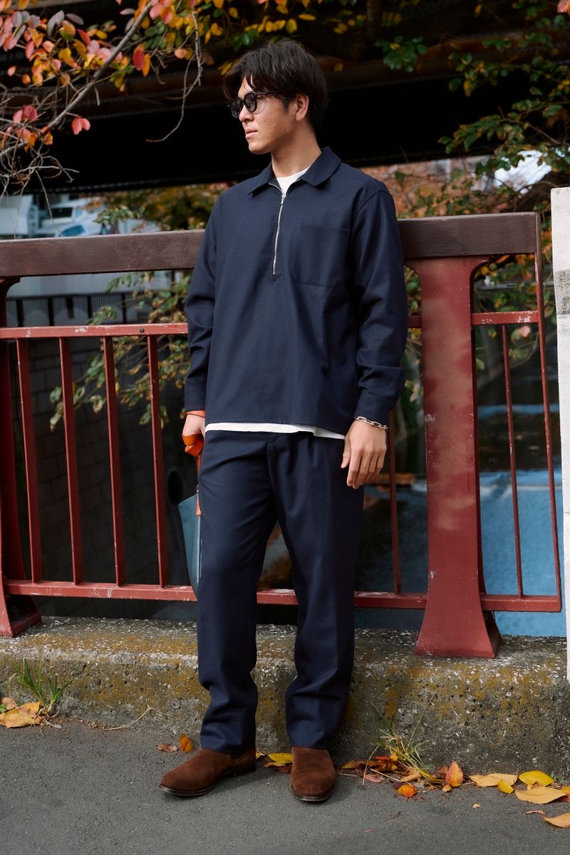 コモリのカットソーコーディネート | 251213-0741-26 鹿山拓也 2枚目の写真