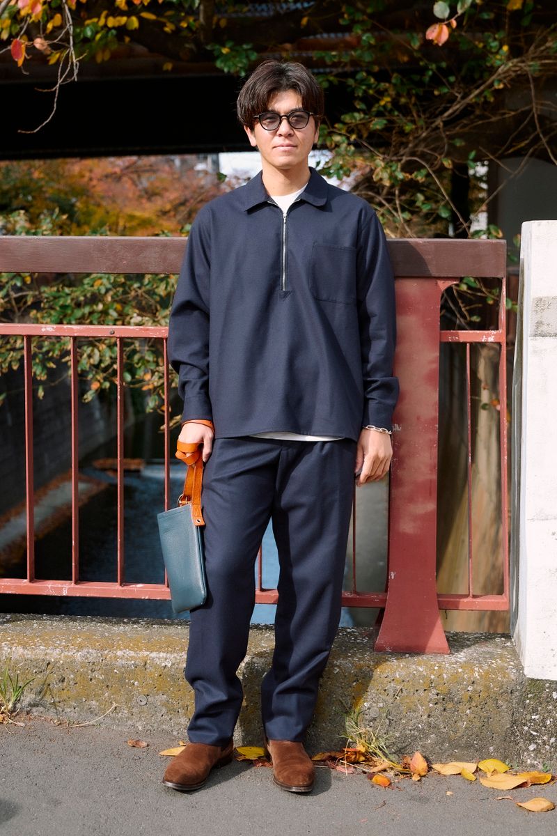 コモリのカットソーコーディネート | 251213-0741-26 鹿山拓也 3枚目の写真