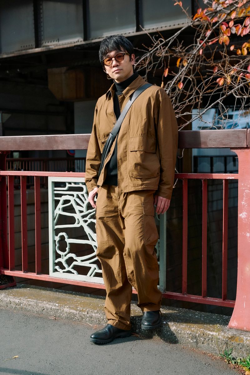 ユニクロのジャケットコーディネート | 251215-1709-19 永森拓人 2枚目の写真