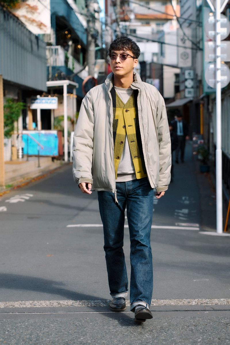 不明のジャケットコーディネート | 251209-0837-48 奥野 奨