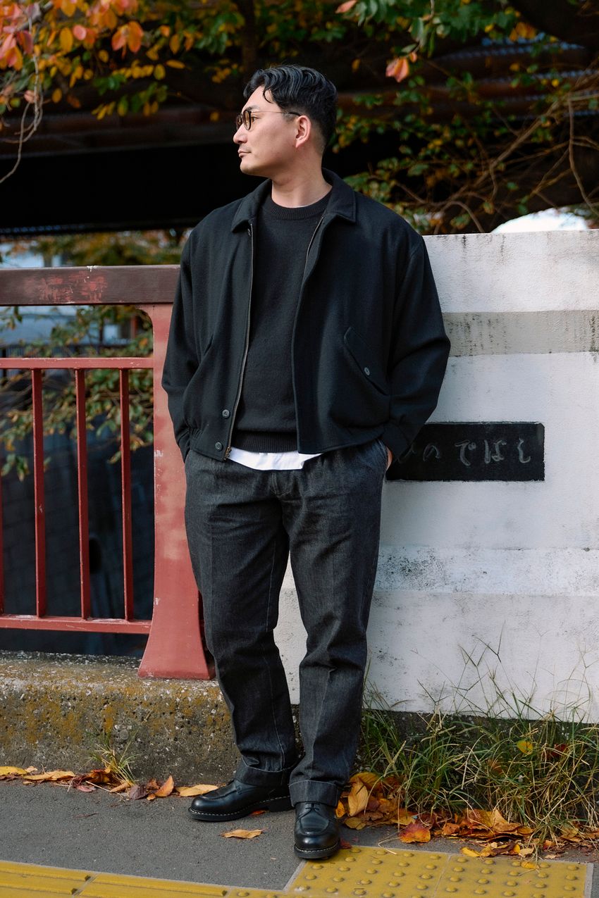 デニムは“ブラック派”な5人をスナップ！ジーンズ、Gジャン…春コーデのポイントチェック - 6枚目の画像