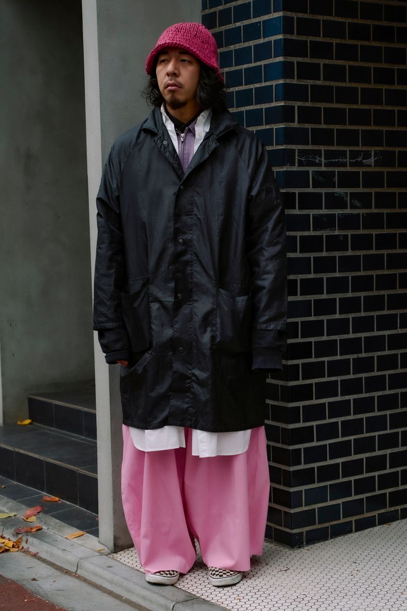 古着のコートコーディネート | 251216-0921-25 脇屋レオ