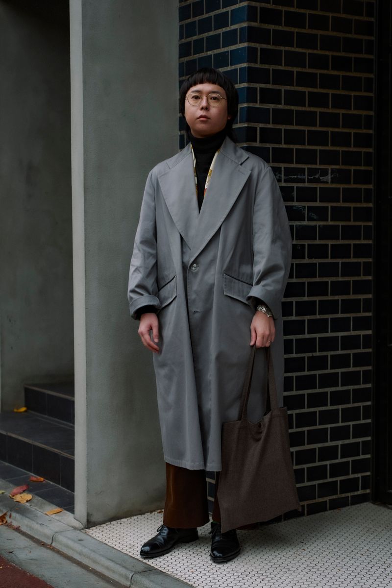 リバーバレイトのコートコーディネート | 251216-0935-16 瀬間智義 2枚目の写真