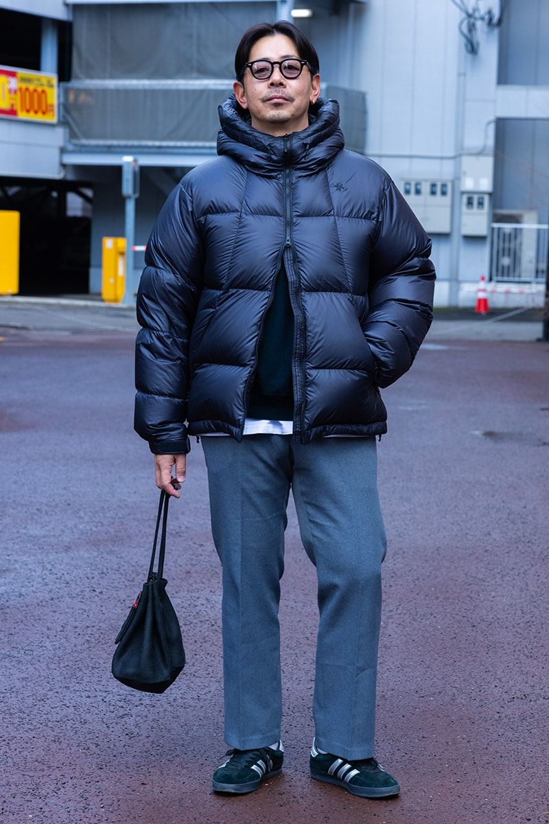 ゴールドウインのダウンジャケットコーディネート | 251210-1308-48 前田 望
