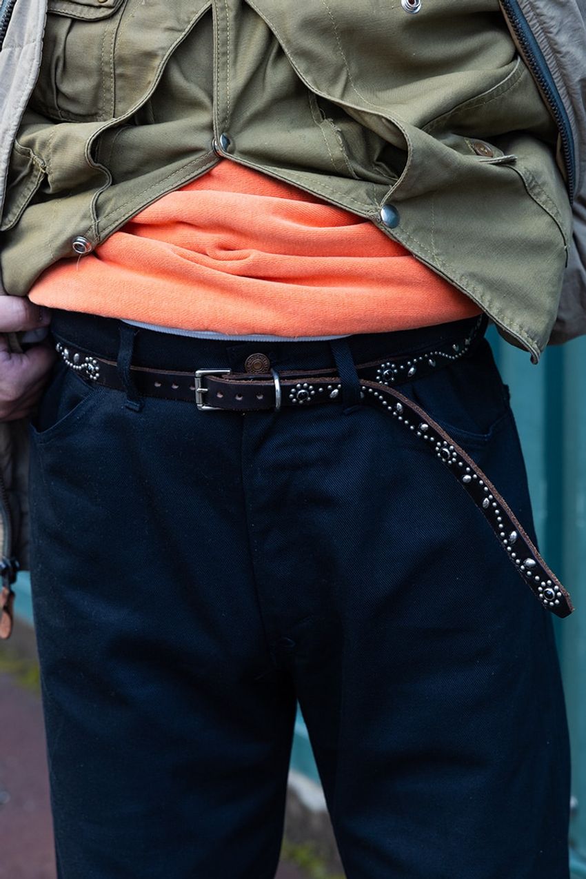 MA-1、M-65…… “ミリタリーアウター”人気は今季も健在！今っぽく着こなした街角の5名 - 1枚目の画像