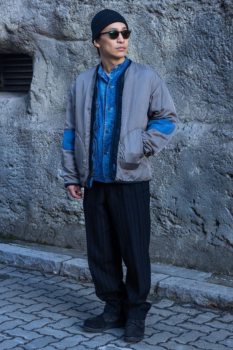 ビズビムのジャケットコーディネート | 251210-1324-42 ナガイケンタ