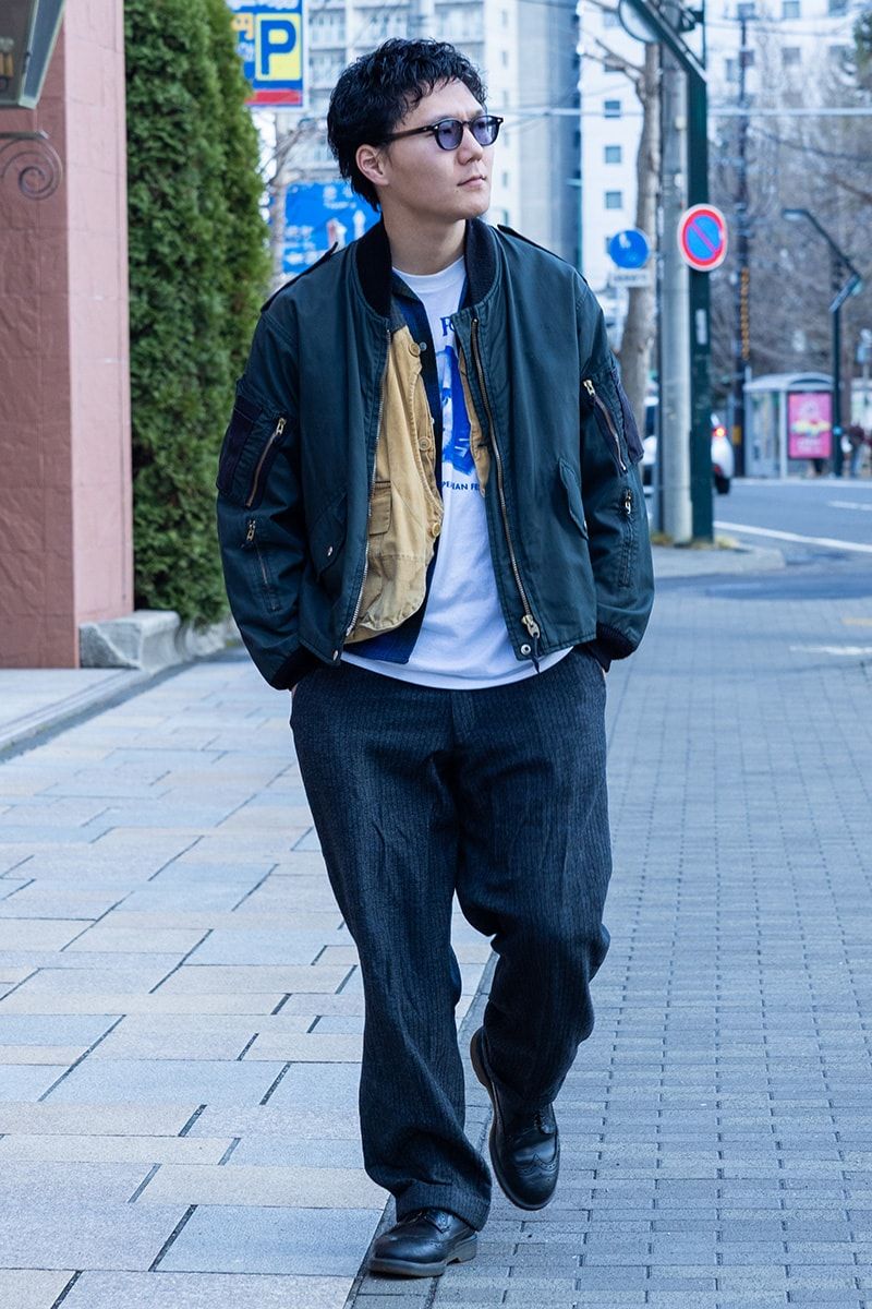 古着のジャケットコーディネート | 251210-1332-52 逸見 塁 2枚目の写真