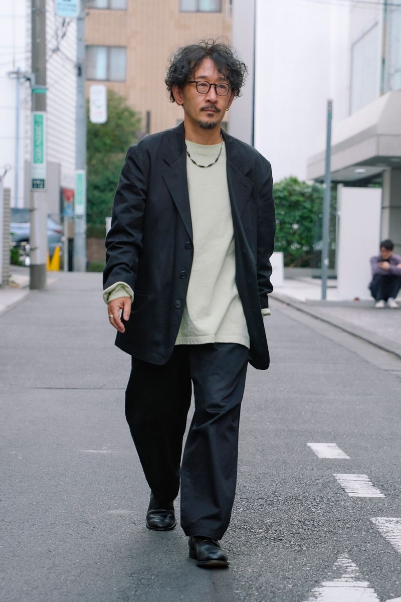 ワイズフォーメンのジャケットコーディネート | 251216-1429-21 石井 純 2枚目の写真