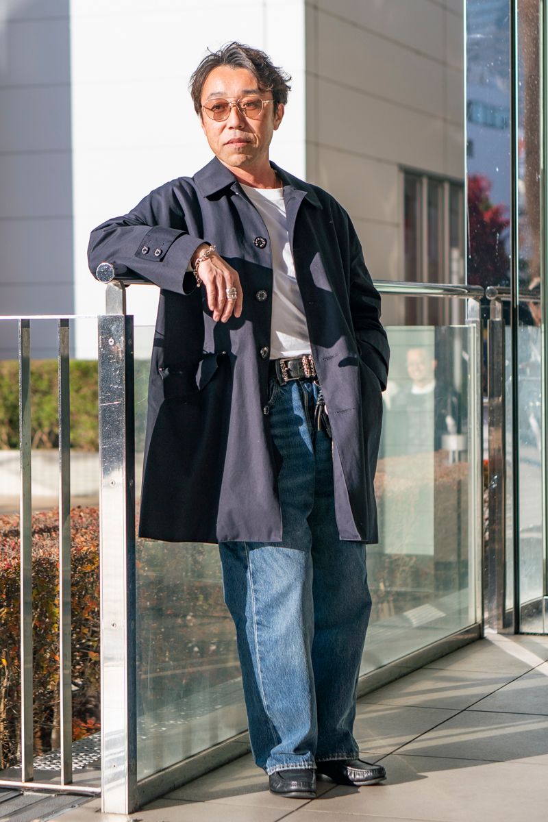 マッキントッシュのコートコーディネート | 251220-0812-26 阿部泰弘 2枚目の写真