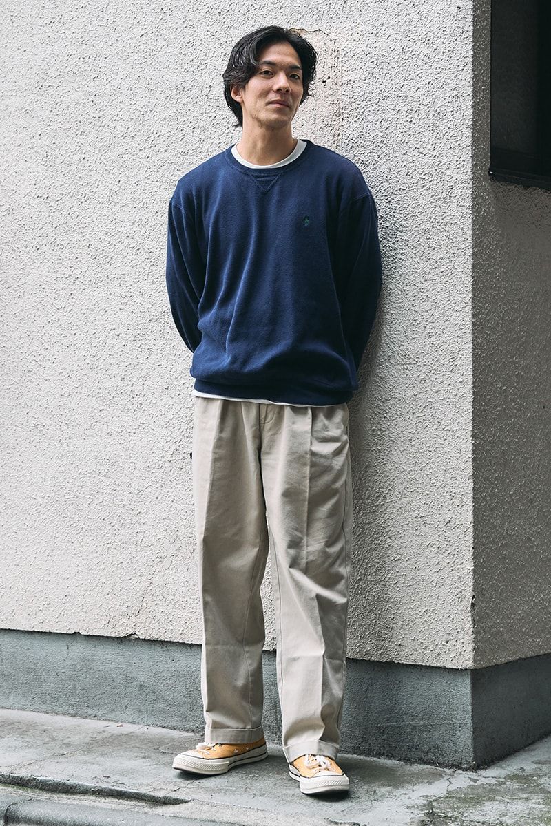 ポロラルフローレンのスウェットコーディネート | 251224-1315-00 福島 亘