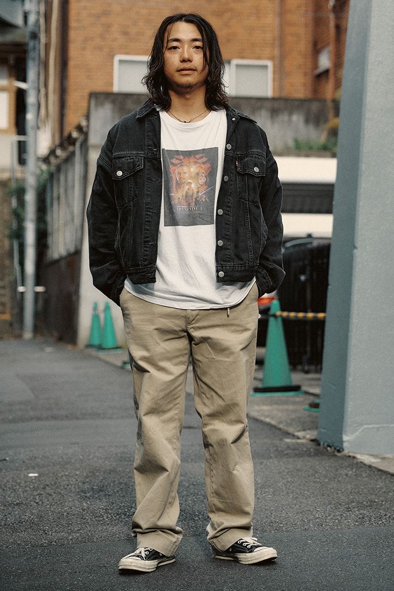 リーバイスのGジャンコーディネート | 251224-1326-39 荒屋敷 岳