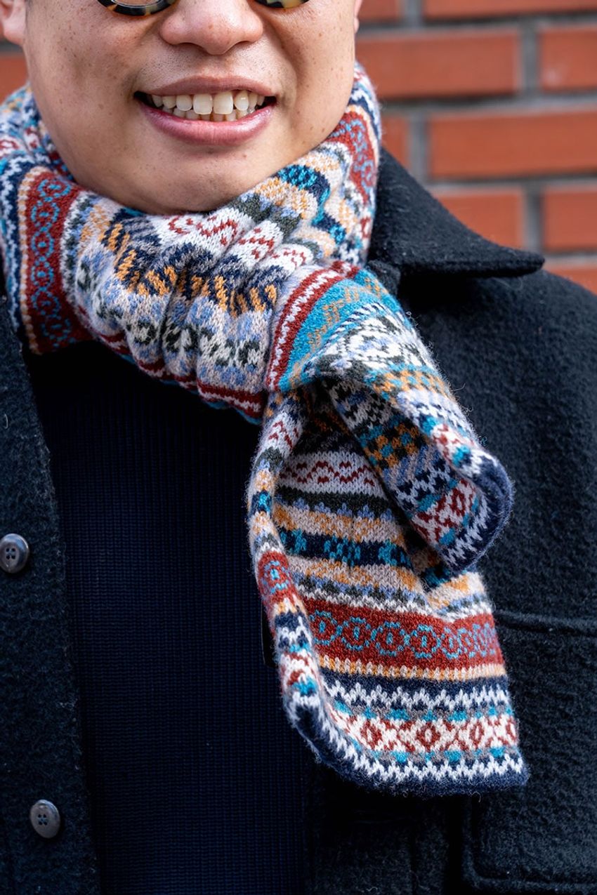 首元に彩りを添えた「冬のマフラーコーデ」5選！東京＆韓国の洒落者たちの模範解答 - 11枚目の画像