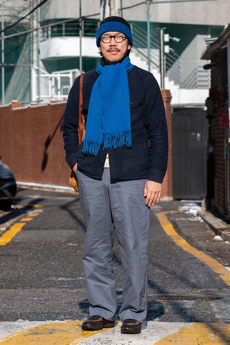 ヤーモスオイルスキンズのジャケットコーディネート | 251225-2137-47 イ・ソクジュン