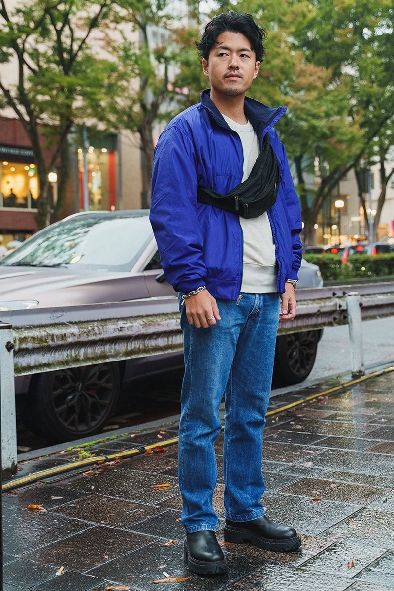 パタゴニアのジャケットコーディネート | 251226-1301-49 佐藤 怜