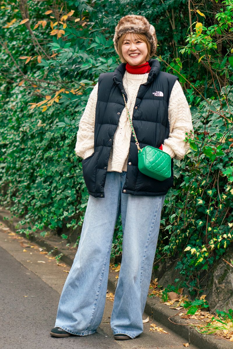 ザノースフェイスのダウンベストコーディネート | 251230-1341-06 しおり