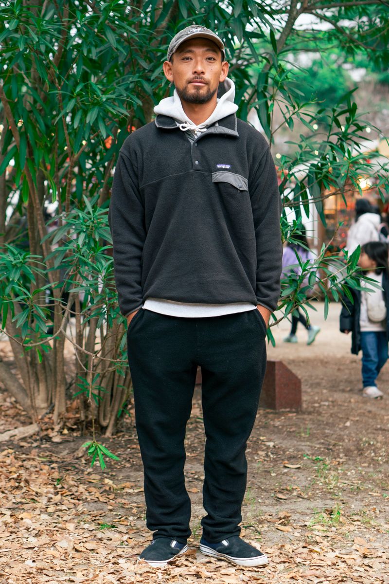 パタゴニアのフリースコーディネート | 251230-1344-35 野村亮太