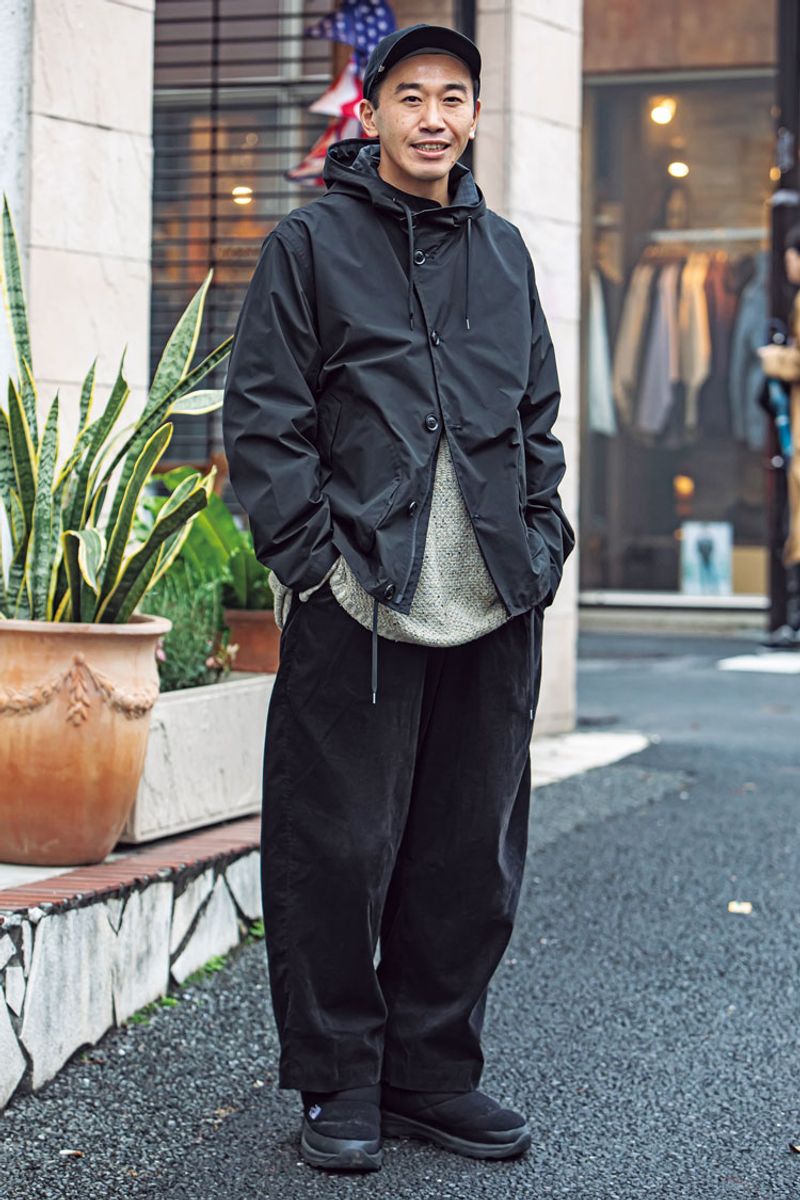 冬の素材を贅沢に纏って気分も体温も上げる ! 菜花淳仁