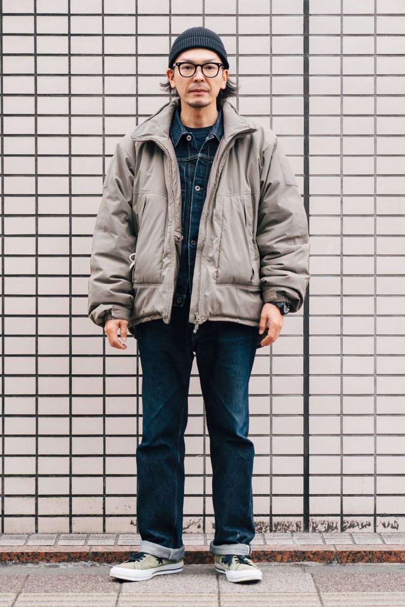 ヒューストンのダウンジャケットコーディネート | 260102-0913-28 藤本瑞貴