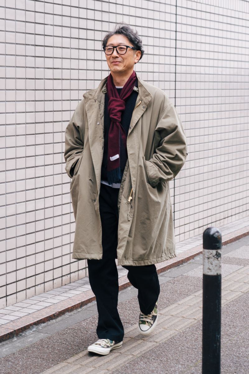 ビームスのコートコーディネート | 260102-0915-06 タクヤ 2枚目の写真