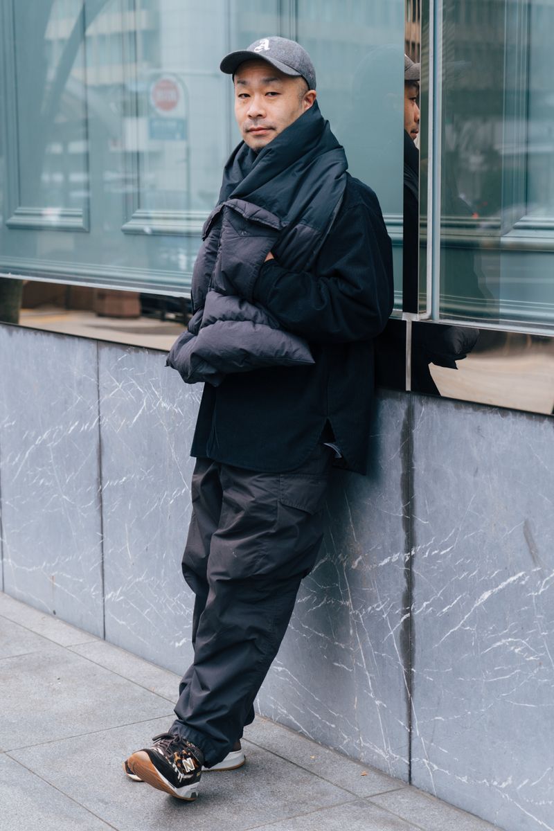 ザノースフェイスパープルレーベルのダウンジャケットコーディネート | 260102-0917-59 柏木 卓 2枚目の写真