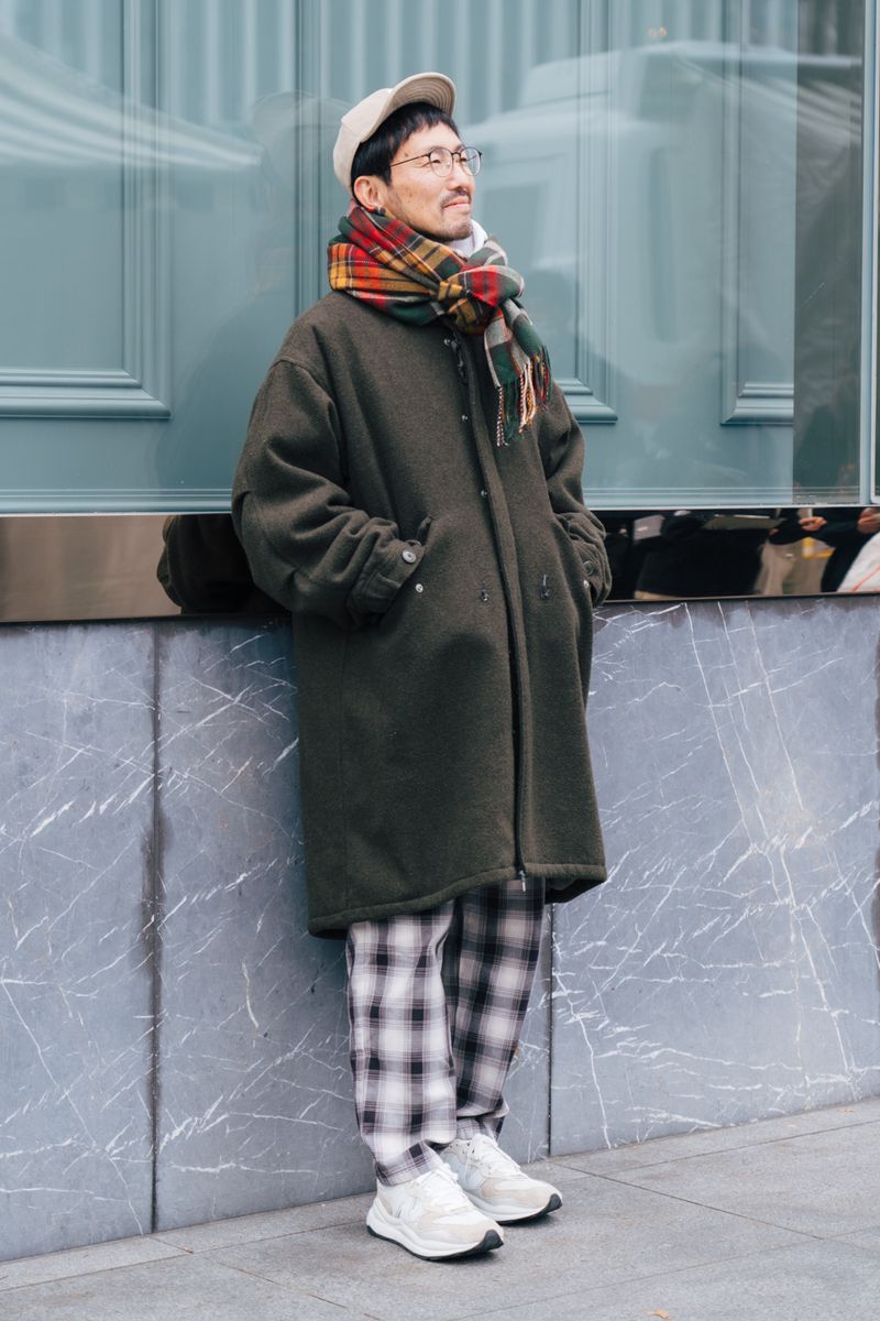 ビームスのコートコーディネート | 260102-0922-10 田中信二 3枚目の写真