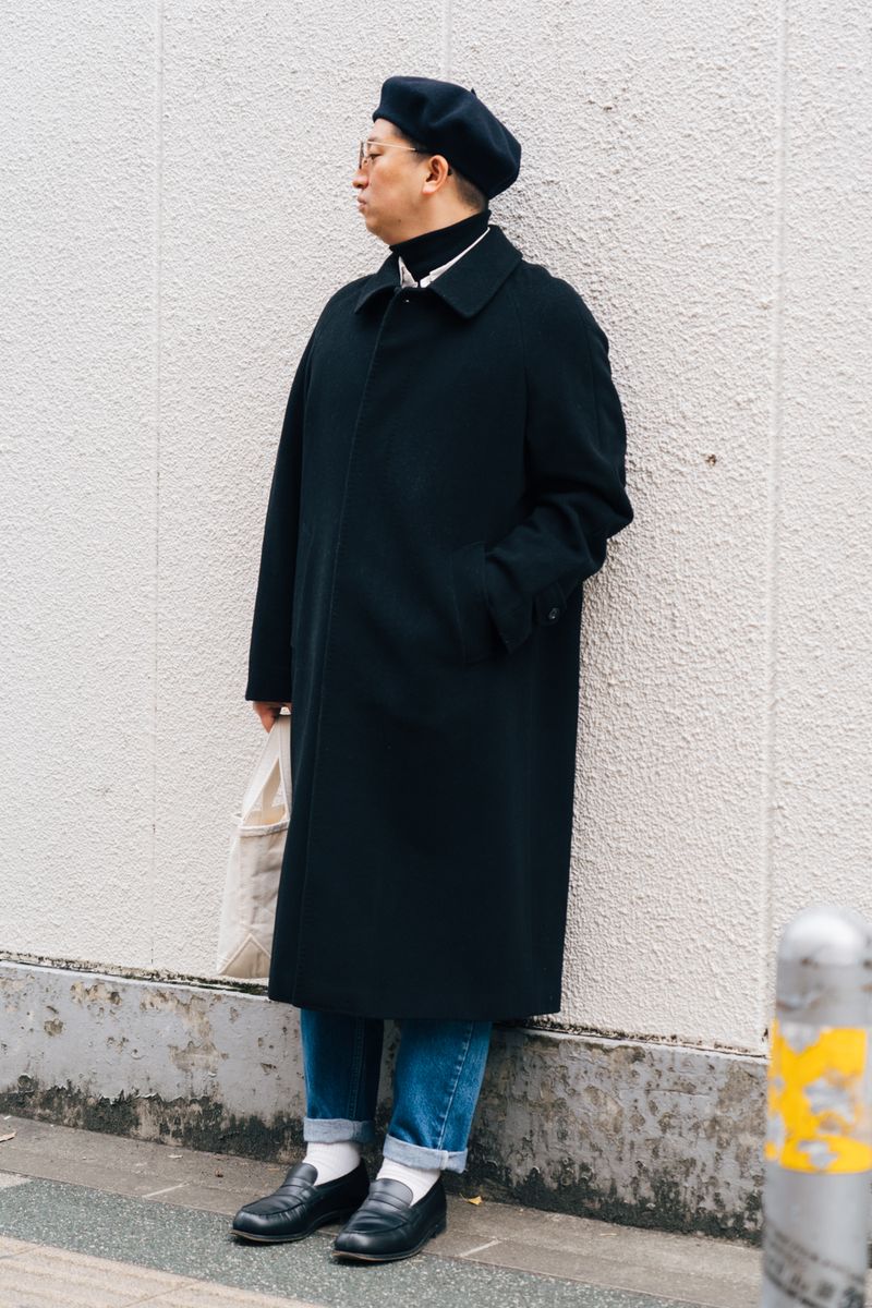 古着のコートコーディネート | 260102-0924-25 鴫原一穂 2枚目の写真