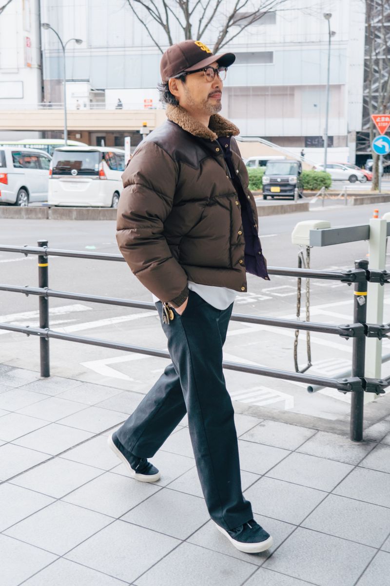 ロッキーマウンテンフェザーベッドのダウンジャケットコーディネート | 260102-0947-05 小野 2枚目の写真