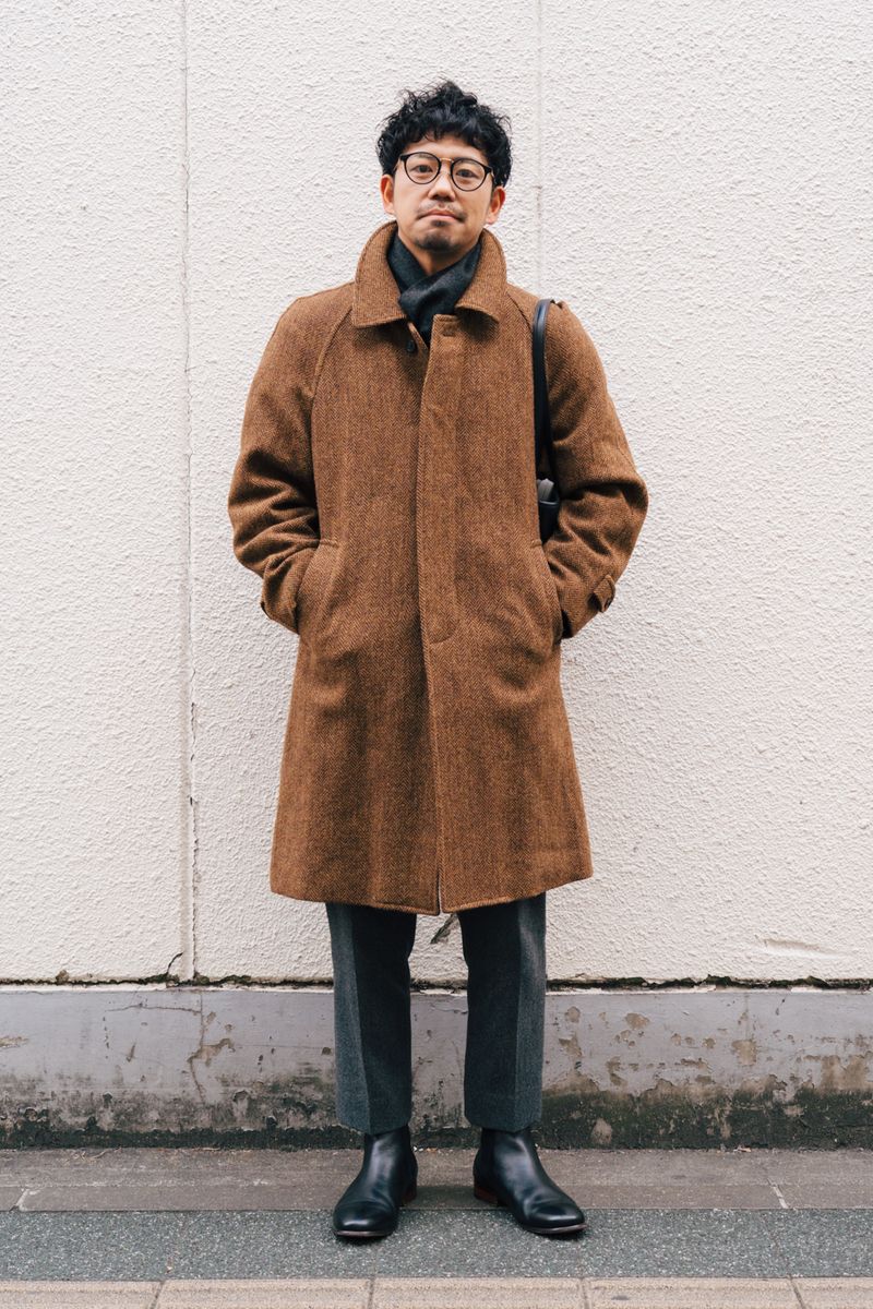 不明のコートコーディネート | 251231-1023-28 濱島 敬