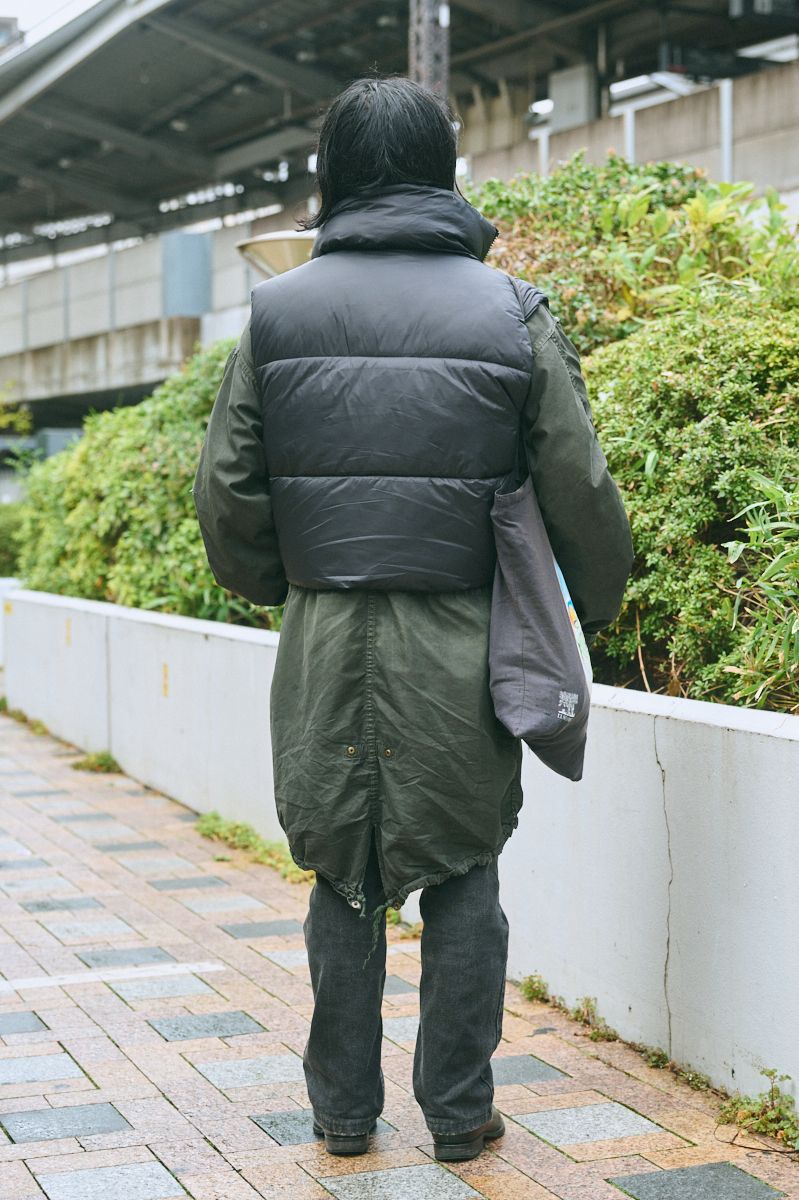 古着のダウンベストコーディネート | 260102-1027-23 岡崎 3枚目の写真