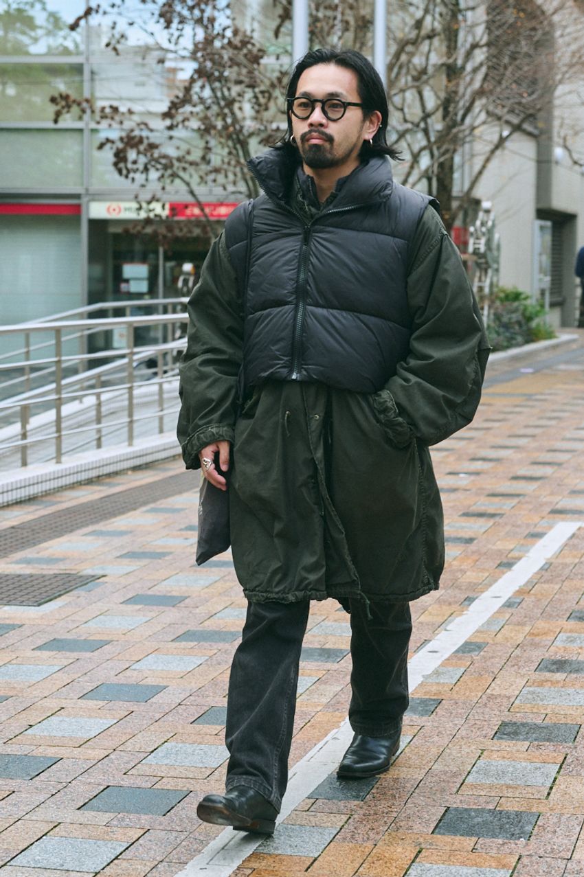 冬のミリタリースタイル5選。アウター使いが巧みな街の洒落者たちをパパラッチ！ - 10枚目の画像